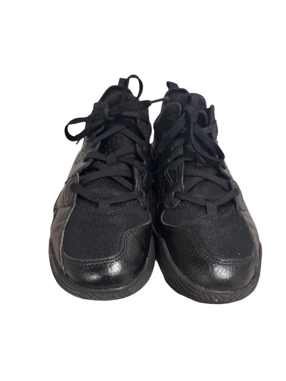 Nike Air Jordan Stay Loyal 2 Black Silver Leather Sneakers - Size US 8.5